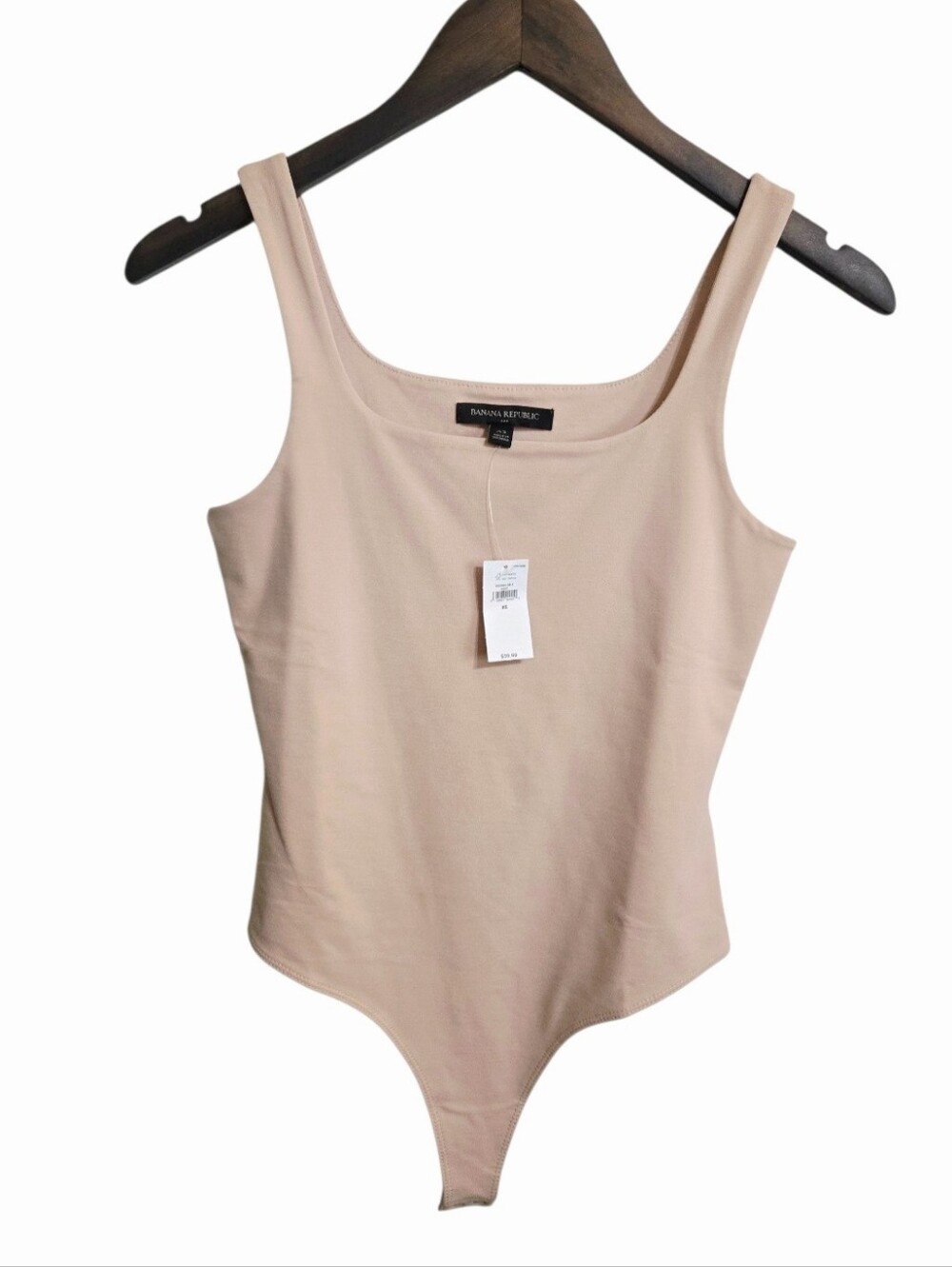 Banana Republic Scoop-Neck Thong Bodysuit Women's Size XS NWT